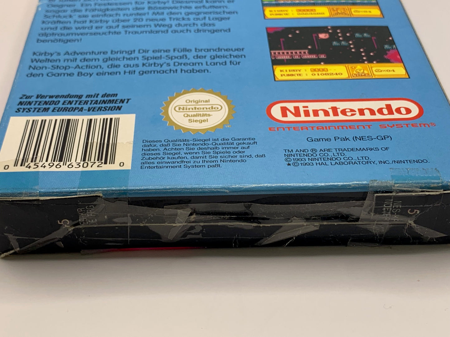 NES - Kirby's Adventure OVP - DE