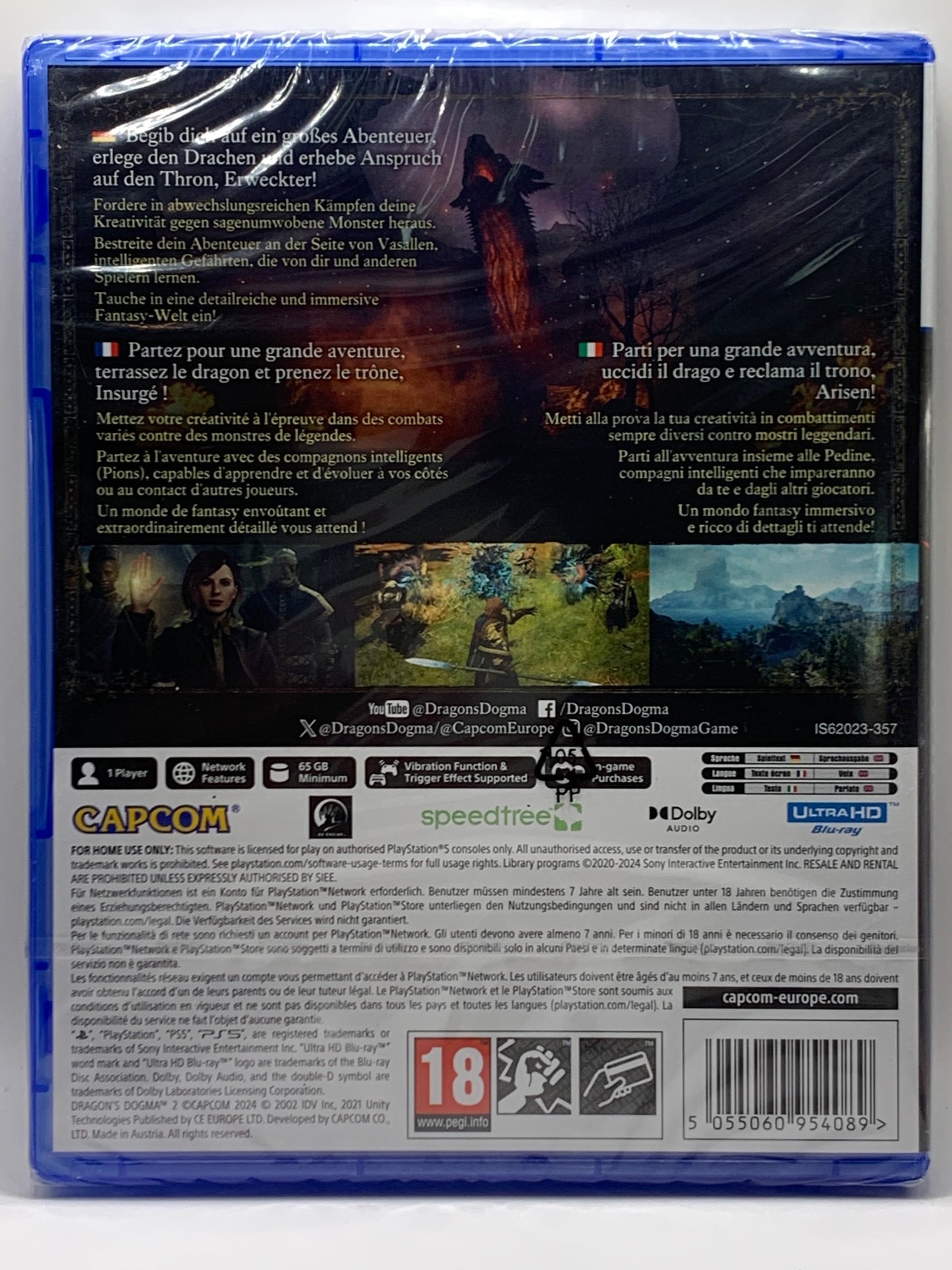PS5 - Dragon's Dogma II - NEU Sealed - DE, FR, IT