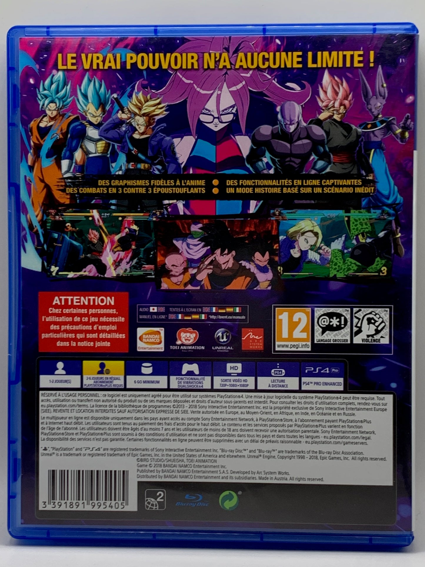 PS4 - Dragon Ball Fighterz - FR
