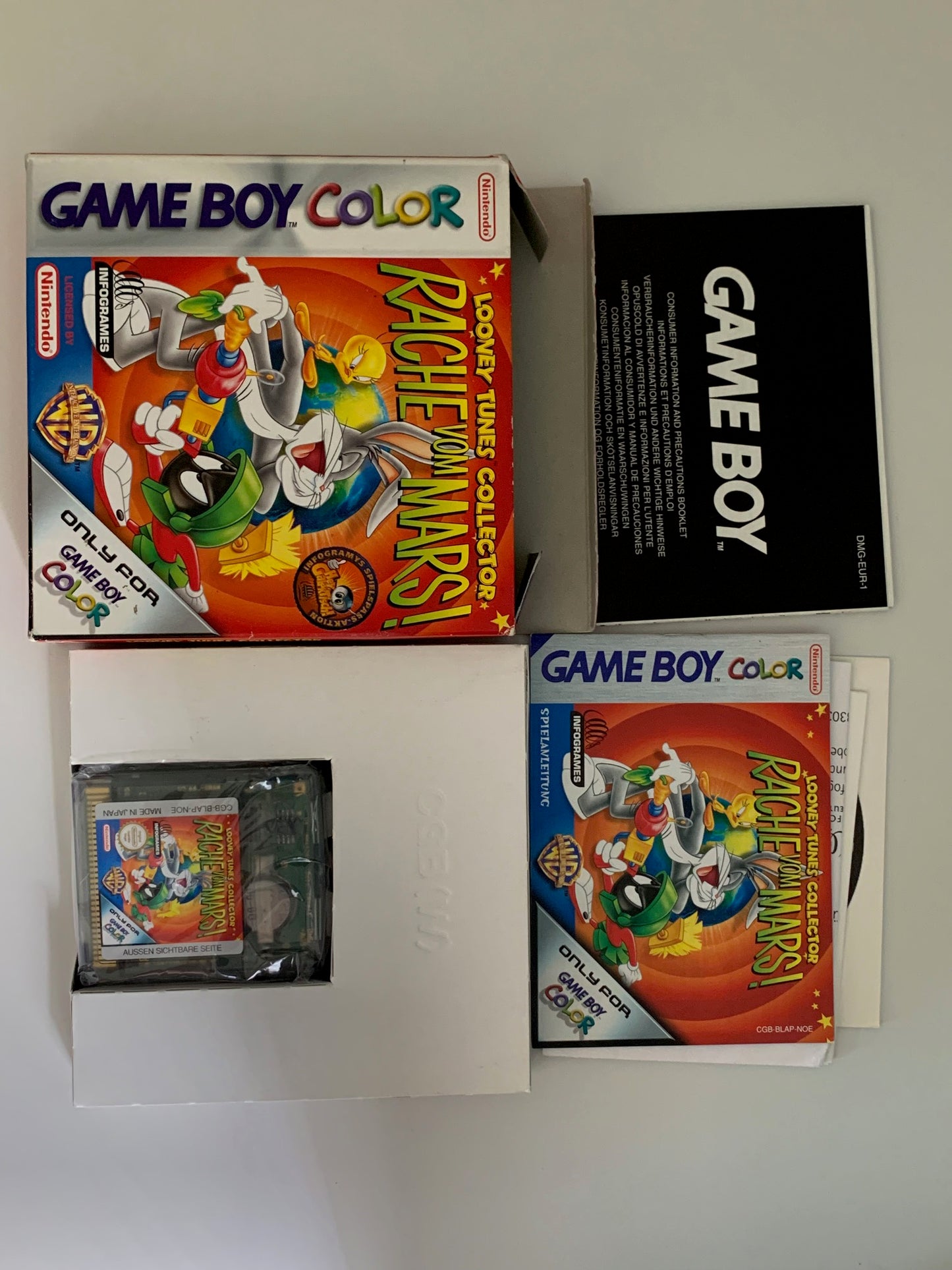 Game Boy Color - Looney Tunes Collection: Rache vom Mars OVP