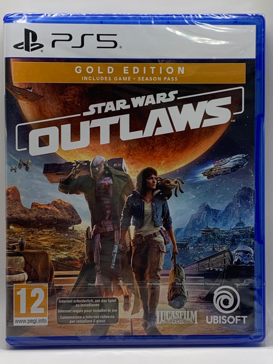 PS5 - Star Wars Outlaws - NEU Sealed - DE, IT, FR