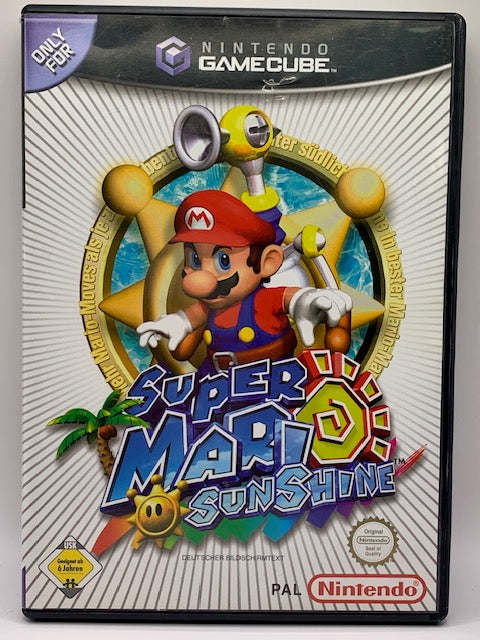 GameCube - Super Mario Sunshine - DE
