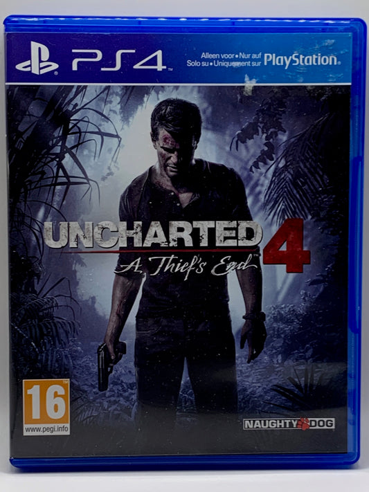 PS4 - Uncharted 4: A Thief's End - DE