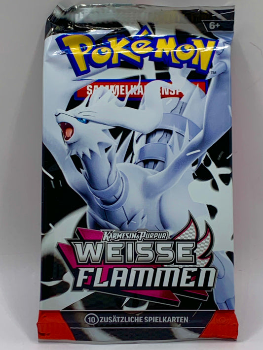Pokémon TCG: Karmesin & Purpur - Weisse Flammen Booster Pack - DE