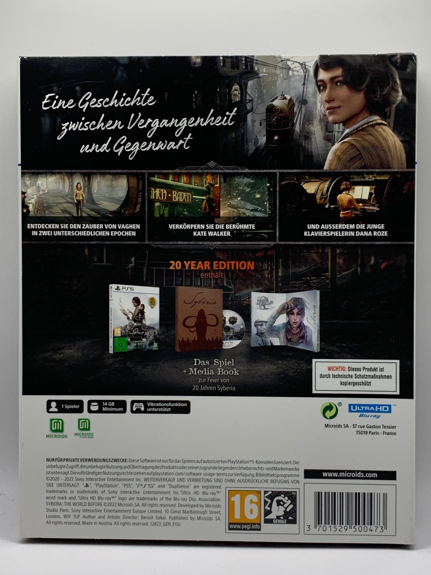 PS5 - Syberia: The World Before - DE