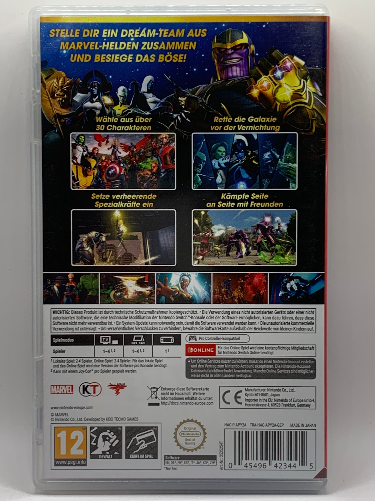 Nintendo Switch - Marvel Ultimate Alliance 3 - DE