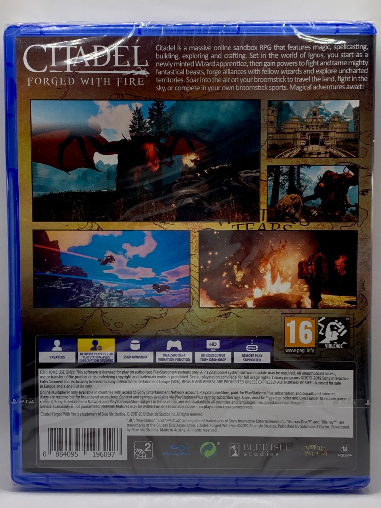 PS4 - Citadel: Forged with Fire - NEU Sealed - EN