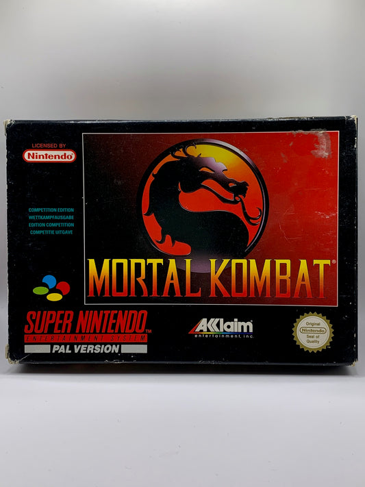SNES - Mortal Kombat OVP - PAL Version