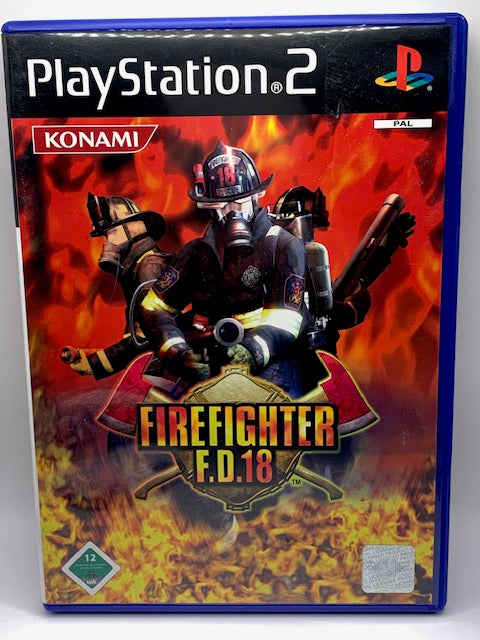 PS2 - Firefighter F.D.18 - DE