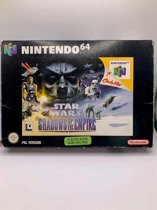 N64 - Star Wars: Shadows of the Empire OVP - DE