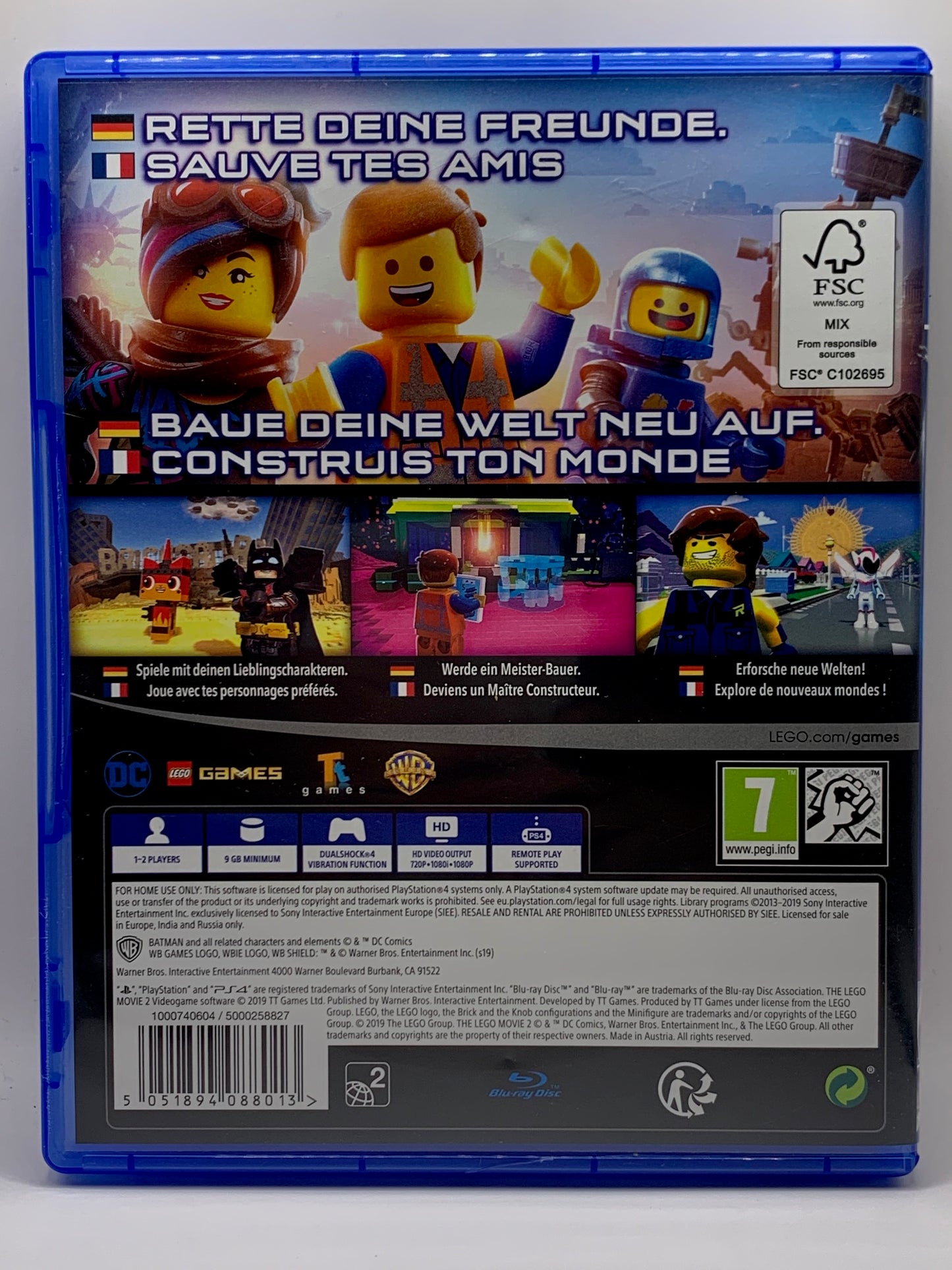 PS4 - The LEGO Movie 2 Videogame - DE