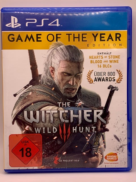 PS4 - The Witcher III: Wild Hunt Game of the Year Edition - DE
