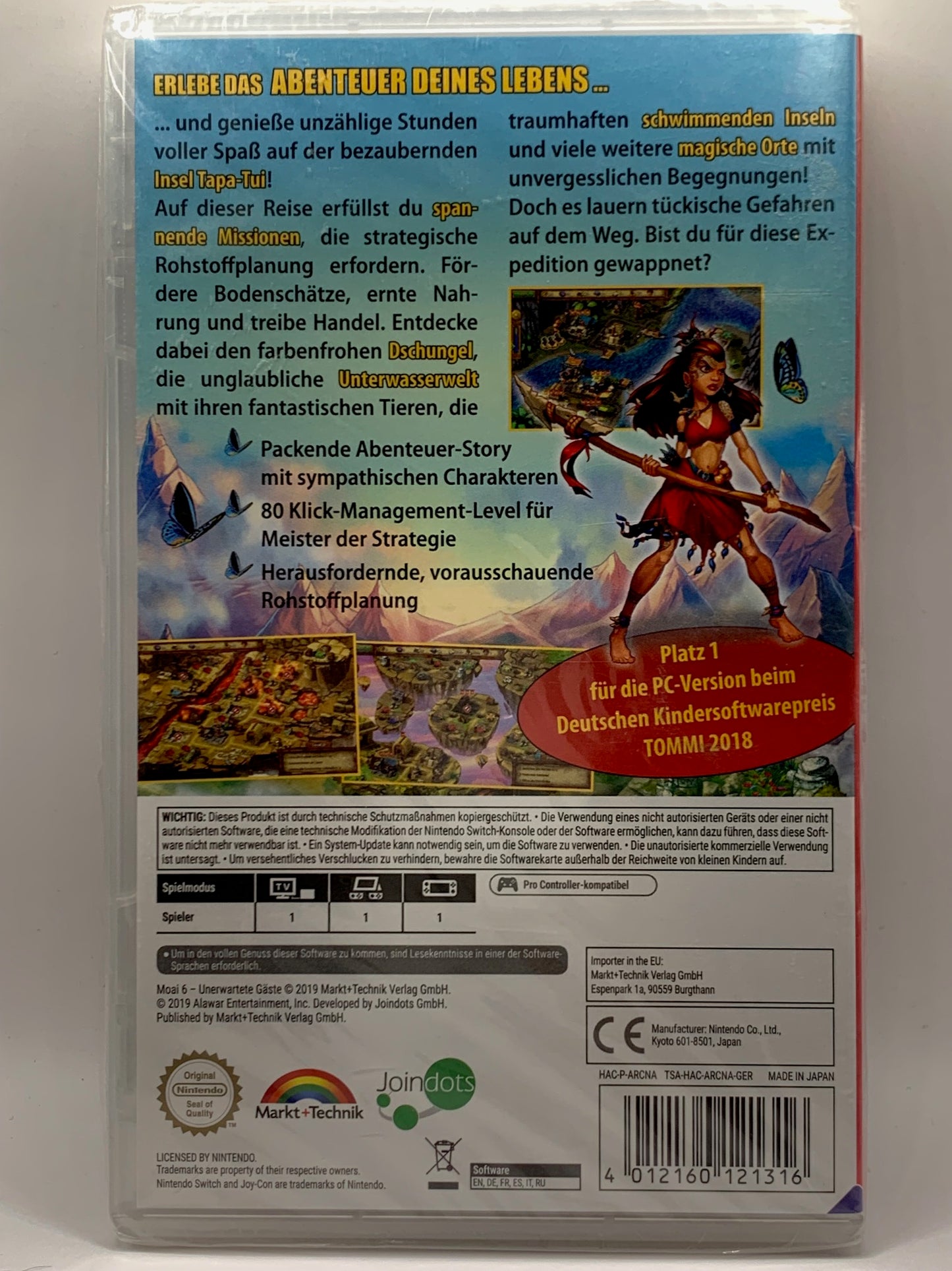 Nintendo Switch - Moai VI - Unerwartete Gäste NEU Sealed - DE