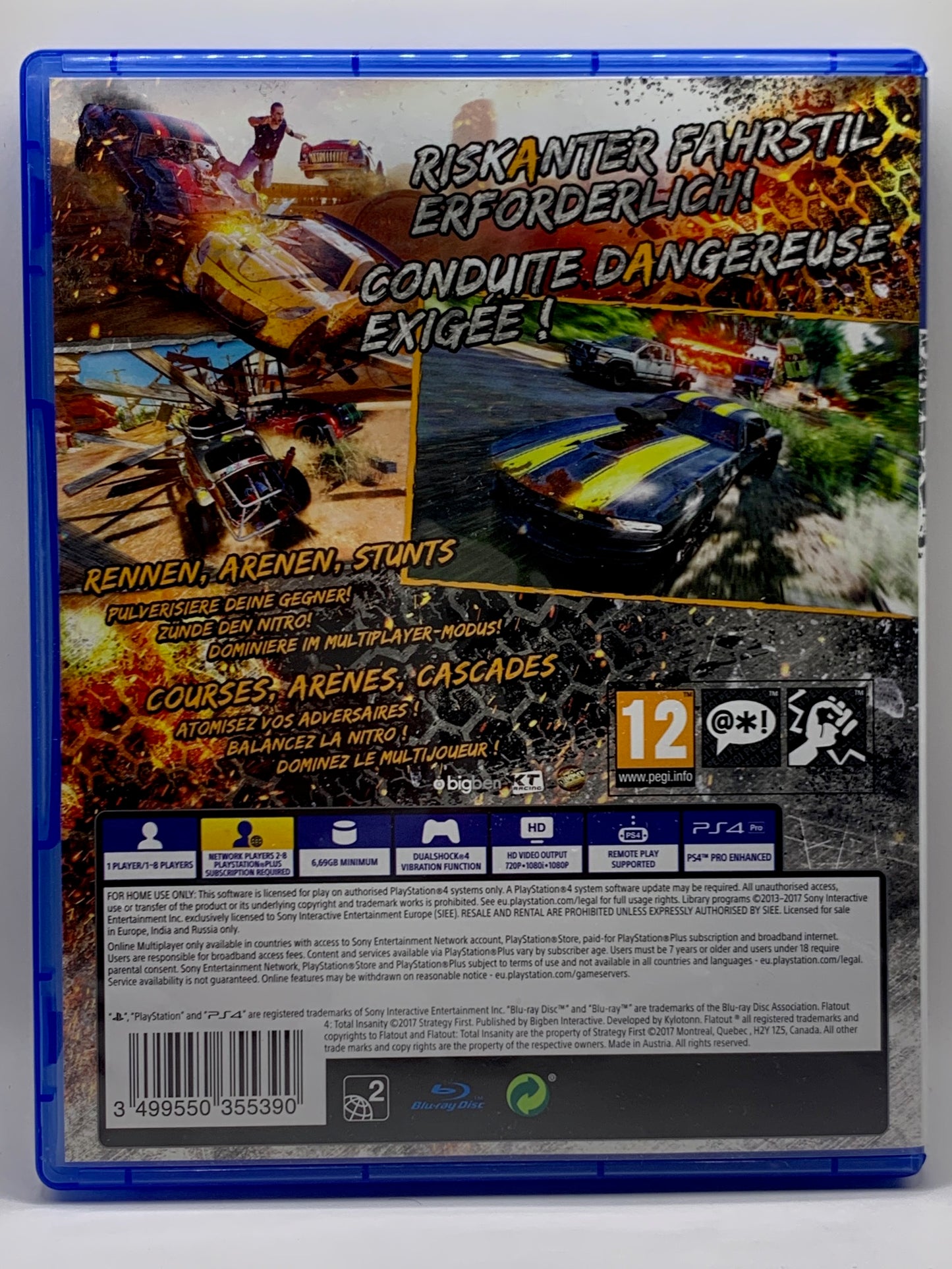 PS4 - Flatout Total Insanity - DE