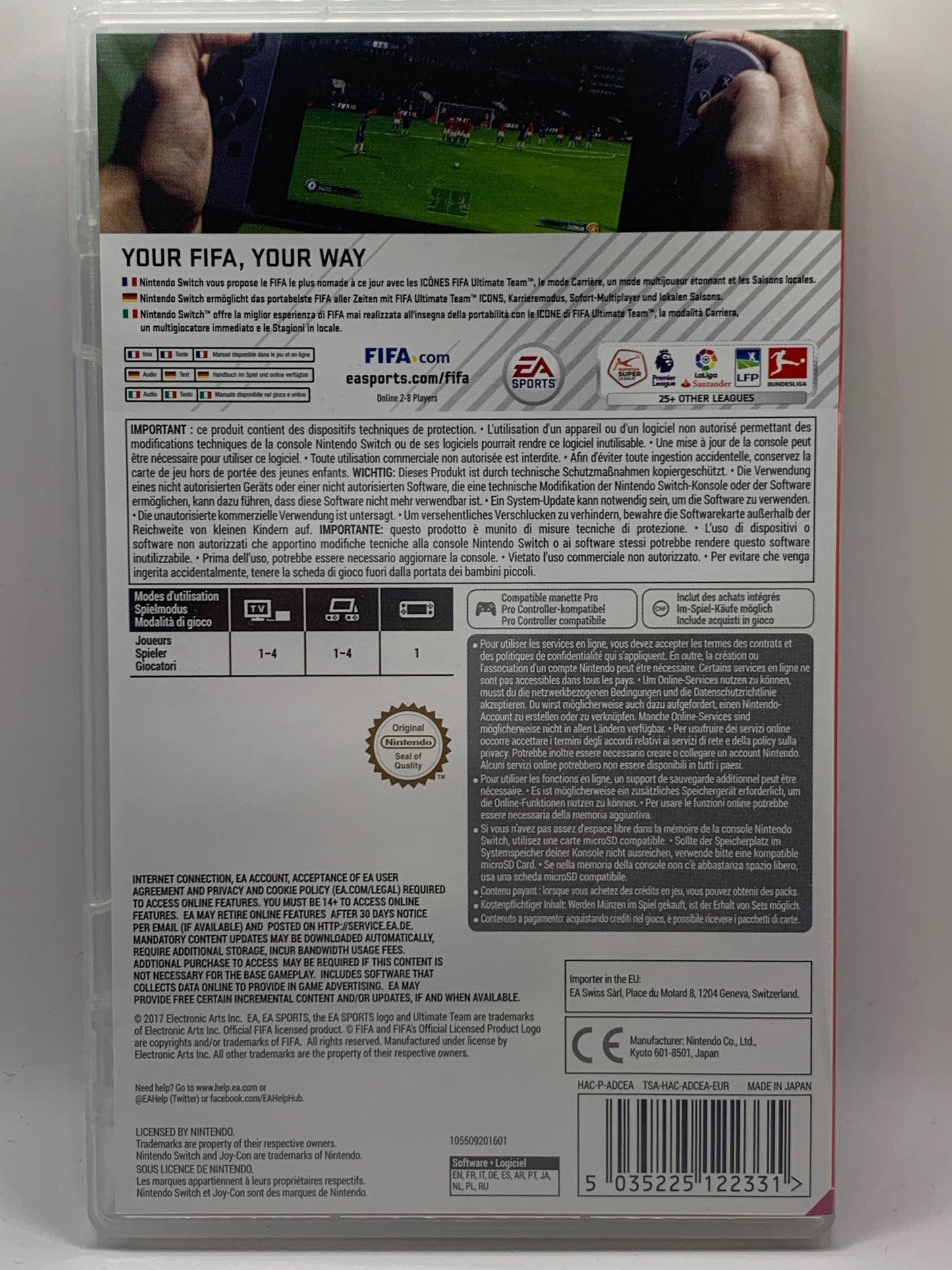 Nintendo Switch - FIFA 18