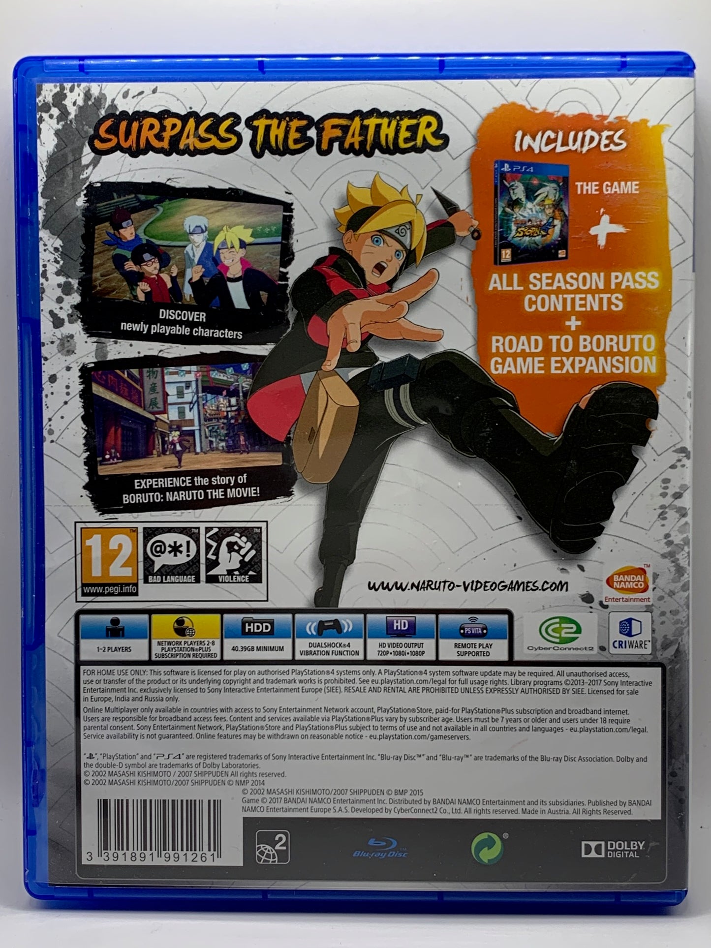 PS4 - Naruto Shippuden: Ultimate Ninja Storm 4 Road to Boruto