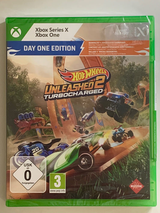 Xbox Series X - Hot Wheels Unleashed 2: Turbocharged - NEU Sealed - DE