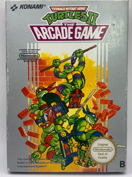 NES - Turtles II: The Arcade Game OVP - DE
