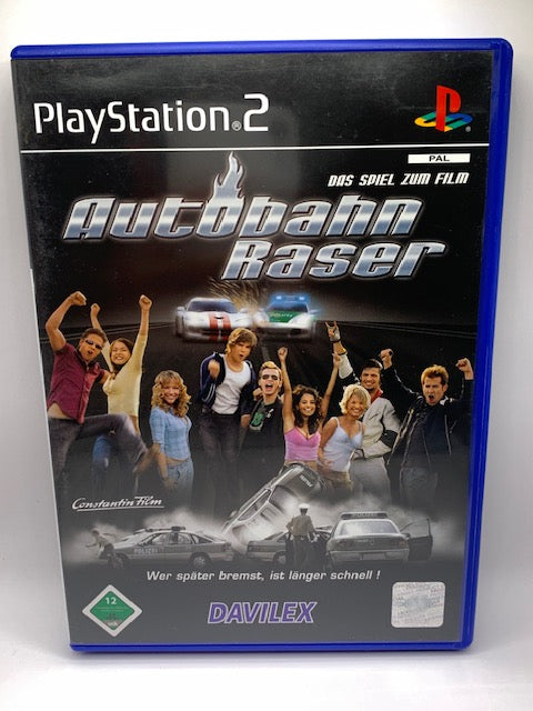 PS2 - Autobahn Raser - Das spiel zum film - DE