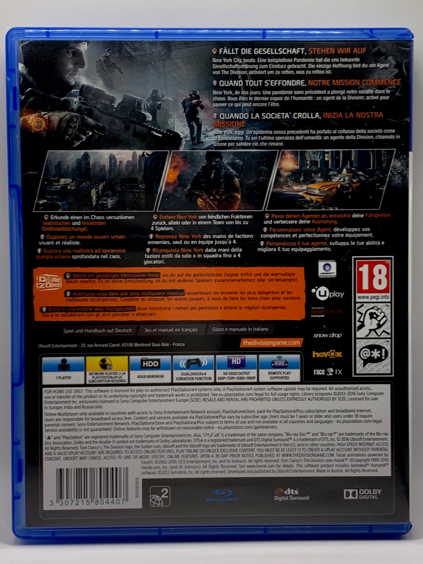 PS4 - Tom Clancy's The Division