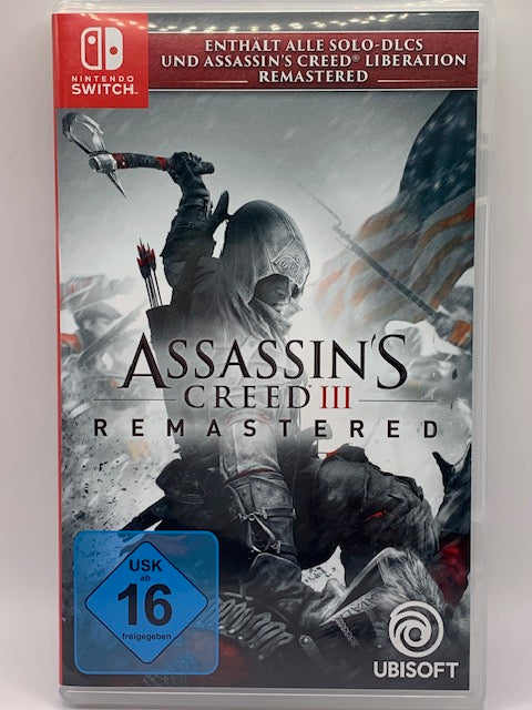 Nintendo Switch - Assassin's Creed III Remastered - DE