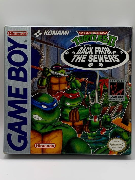 Game Boy - Teenage Mutant Ninja Turtles II: Back from the Sewers OVP - EN