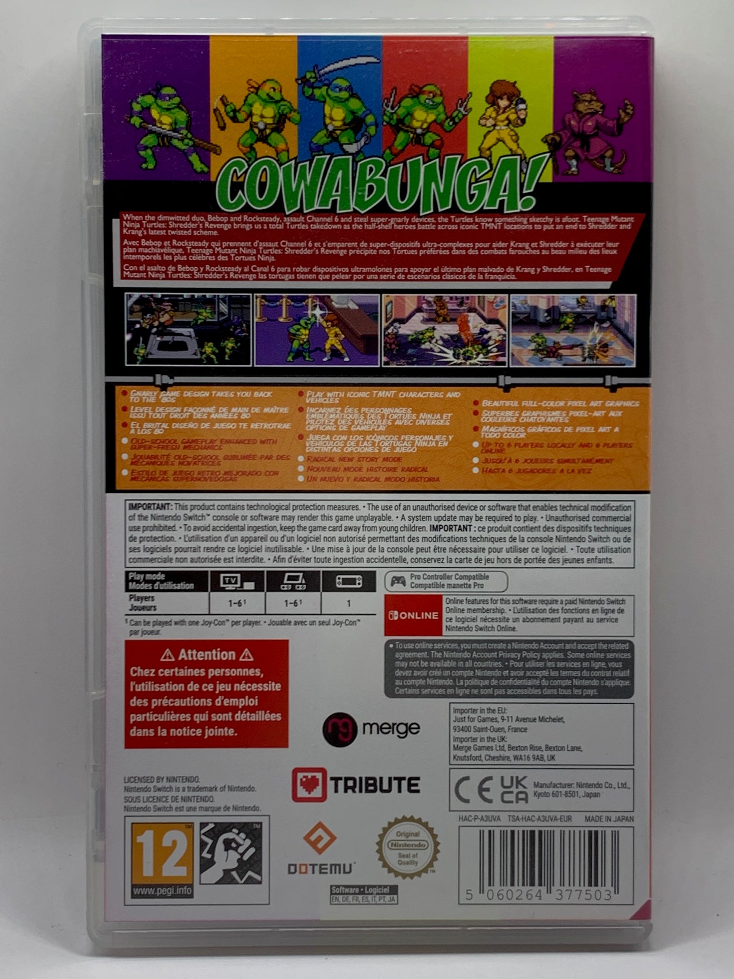Nintendo Switch - Teenage Mutant Ninja Turtles: Shredder's Revenge