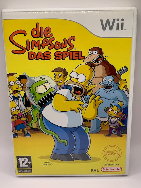 Nintendo Wii - Die Simpsons Das Spiel - DE