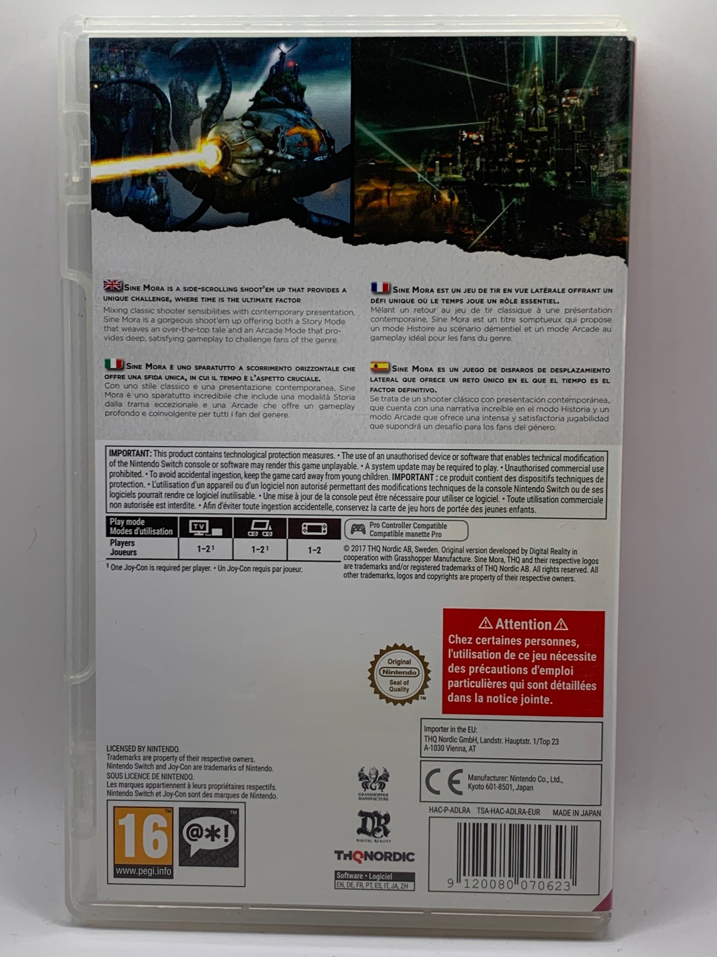 Nintendo Switch - Sine Mora Ex - EN