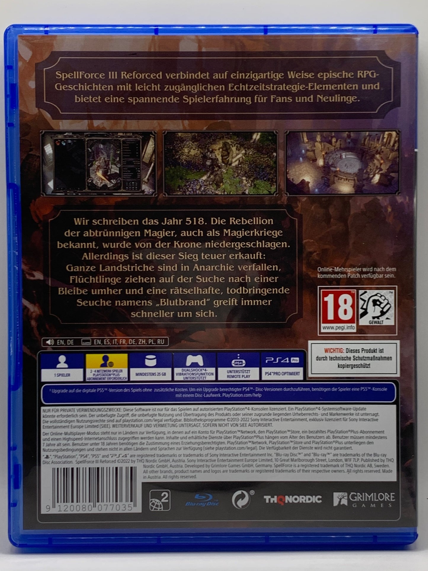 PS4 - Spellforce III Reforced - DE