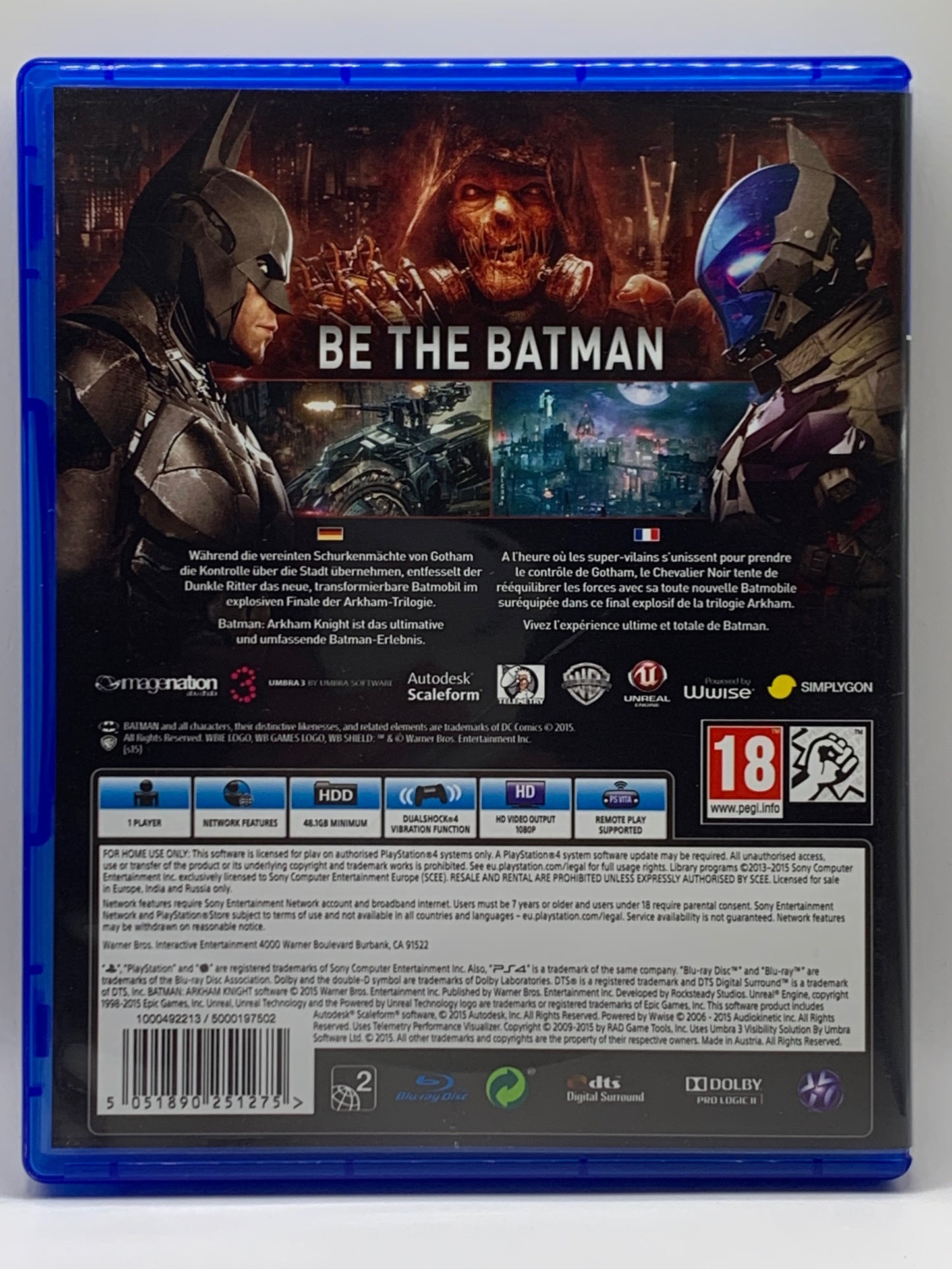 PS4 - Batman: Arkham Knight - DE