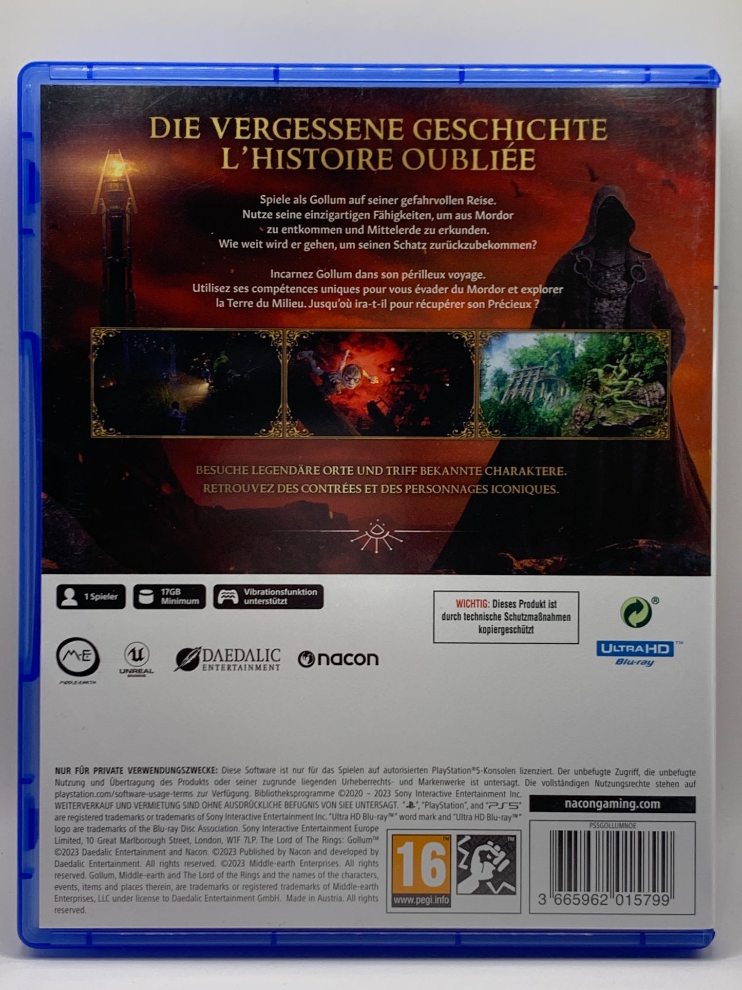 PS5 - The Lord of the Rings: Gollum - DE