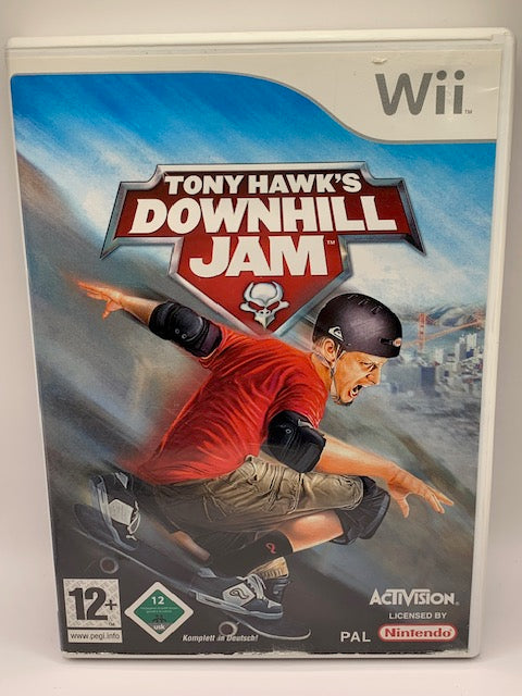 Nintendo Wii - Tony Hawk's Downhill Jam - DE