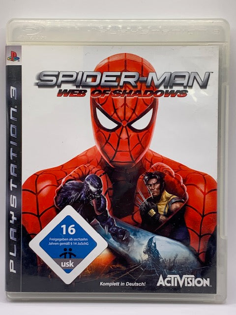 PS3 - Spider-Man Web of Shadows - DE