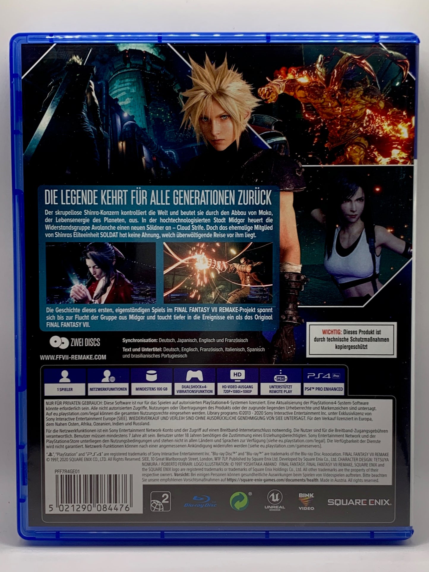 PS4 - Final Fantasy VII Remake - DE