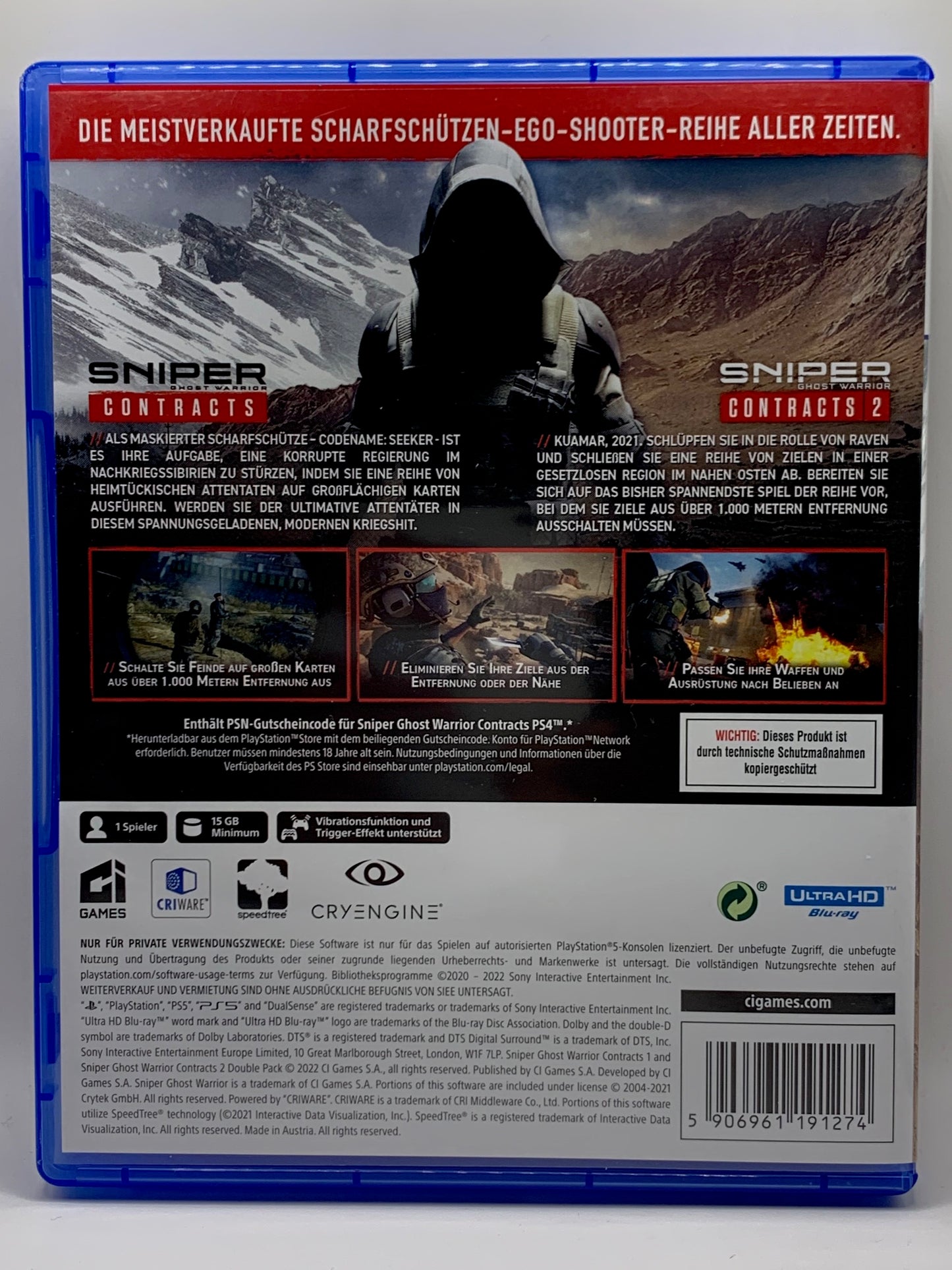 PS5 - Sniper Ghost Warrior Contracts 2 - DE