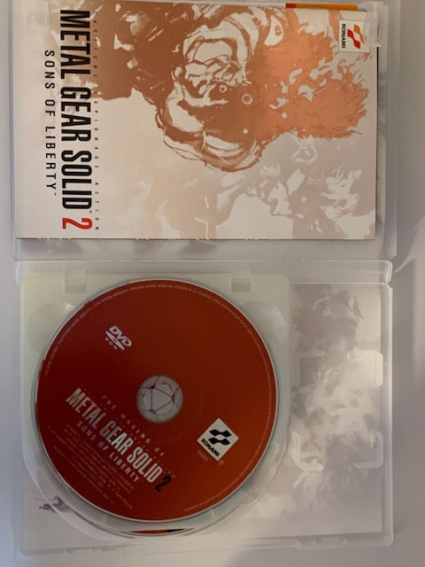 PS2 - Metal Gear Solid 2: Sons of Liberty - DE