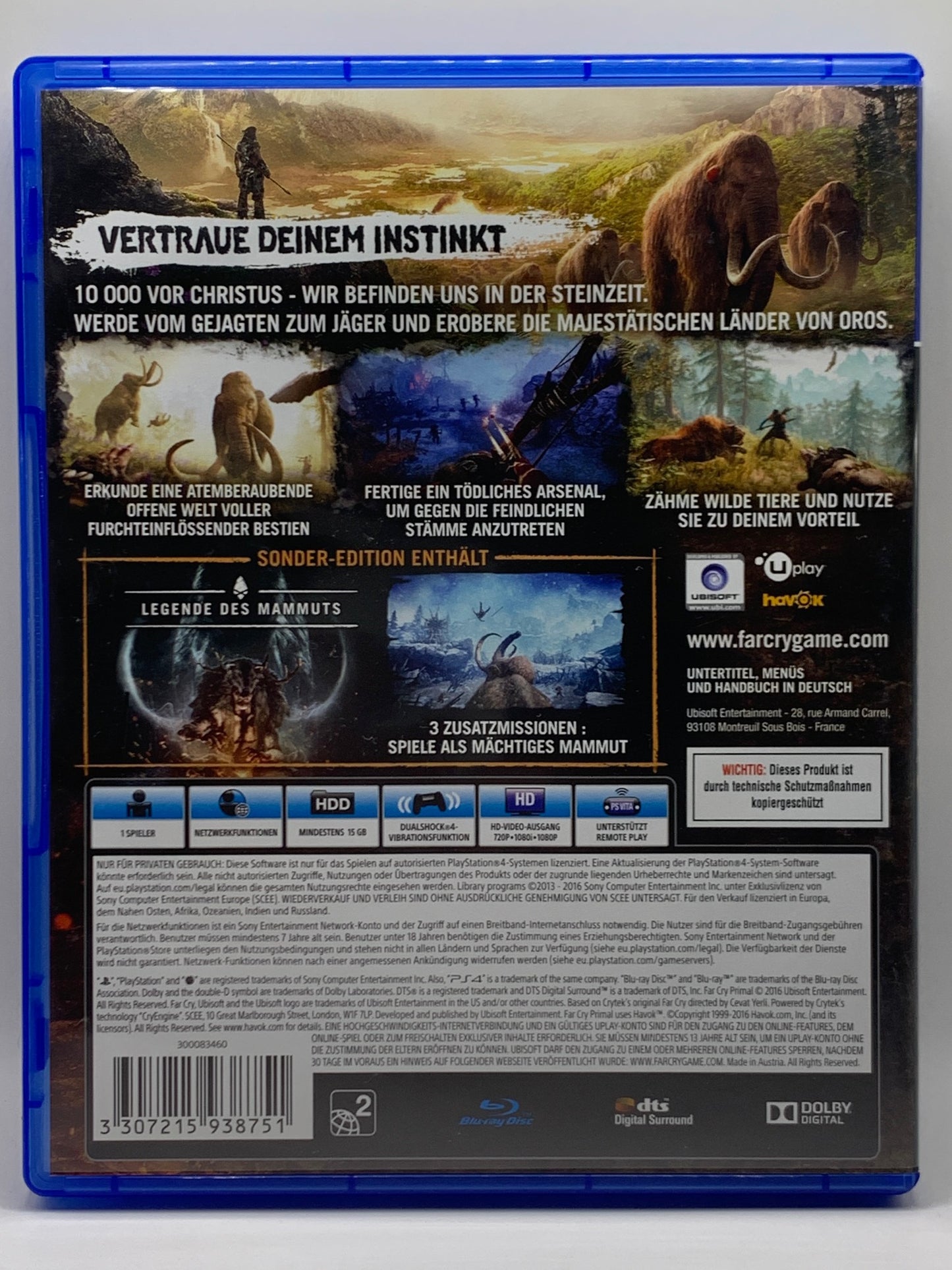 PS4 - Far Cry Primal - Legenden des Mammuts Sonderedition