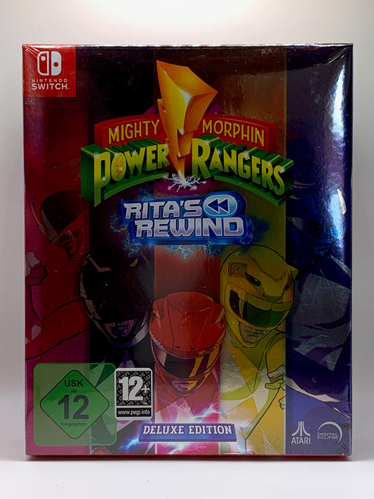 Nintendo Switch - Mighty Morphin Power Rangers: Rita's Rewind Deluxe Edition NEU Sealed