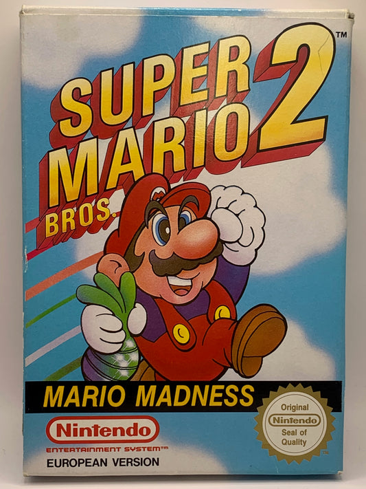 NES - Super Mario Bros. 2 OVP - DE