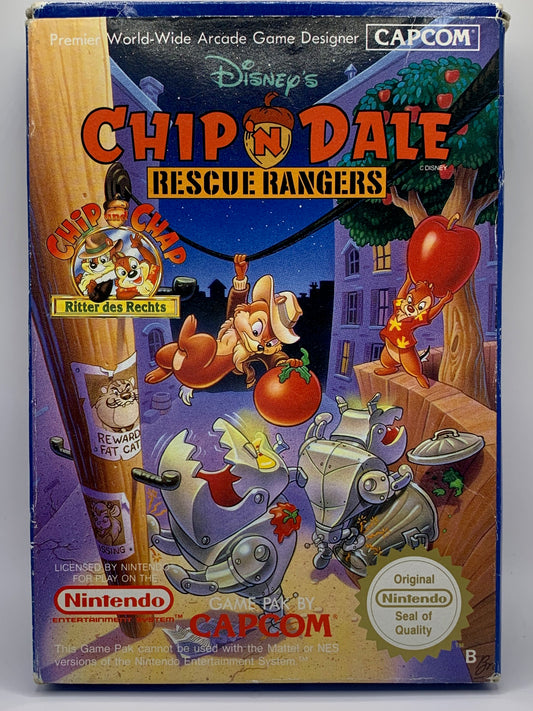 NES - Chip 'n Dale: Rescue Rangers OVP - DE