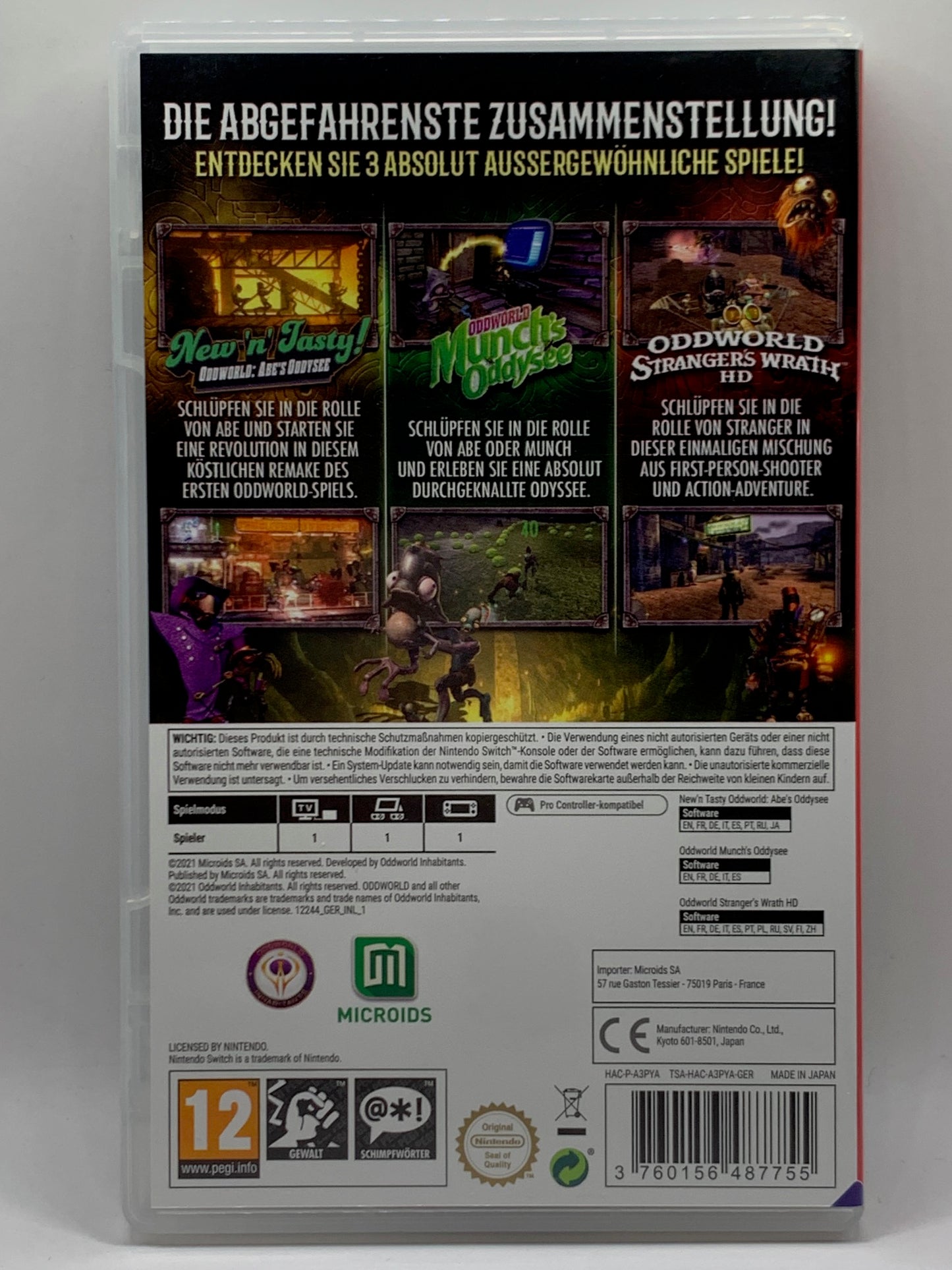 Nintendo Switch - Oddworld Collection - DE