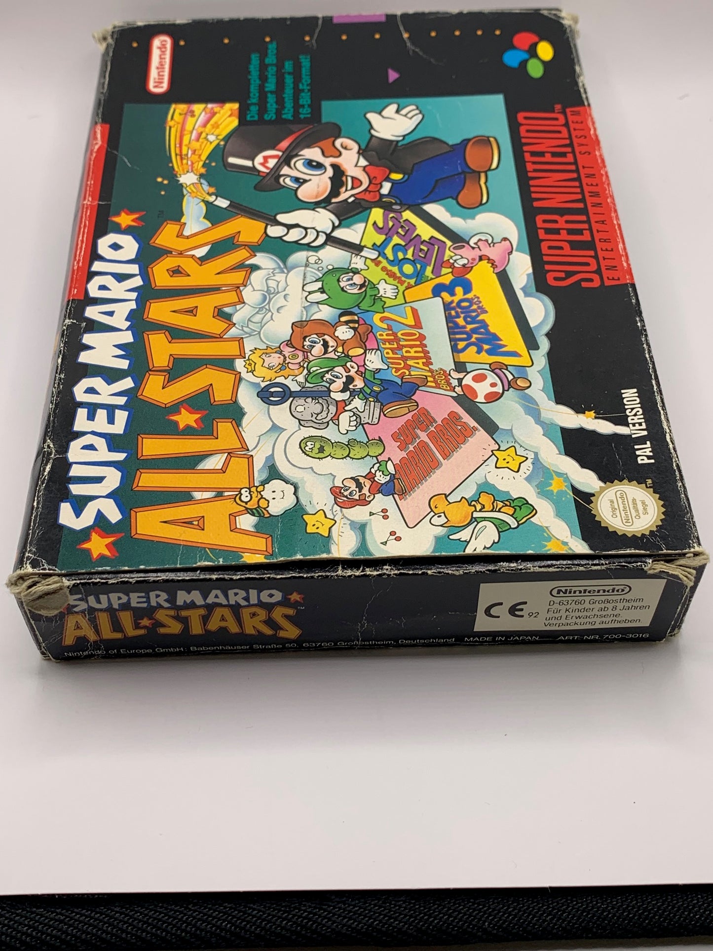 SNES - Super Mario All Stars OVP - PAL Version DE