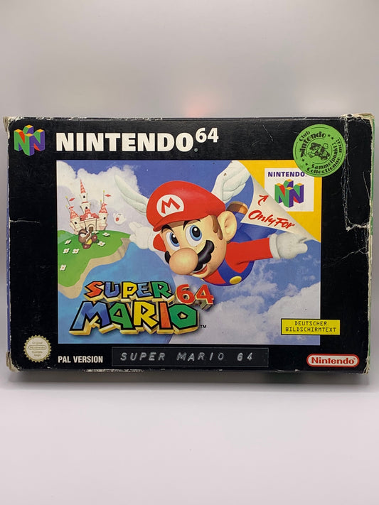 N64 - Super Mario 64 OVP - DE