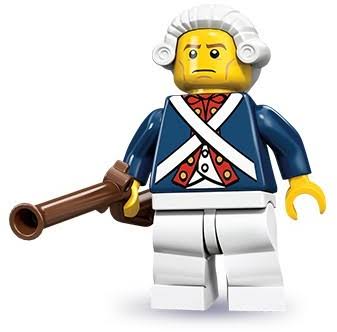 LEGO Minifigur CMF Serie 10 - Revolutionär