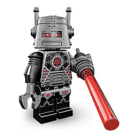 LEGO Minifigur CMF Serie 8 - Böser Roboter