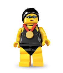 LEGO Minifigur CMF Serie 7 - Schwimmchampion