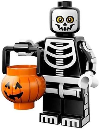 LEGO Minifigur CMF Serie 14 - Mann im Skelettkostüm