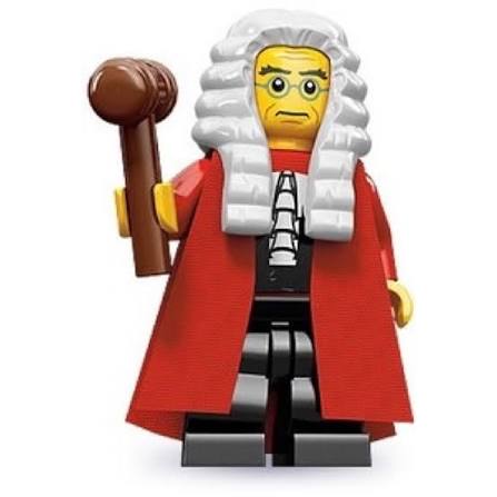 LEGO Minifigur CMF Serie 9 - Richter