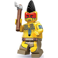 LEGO Minifigur CMF Serie 10 - Irokese